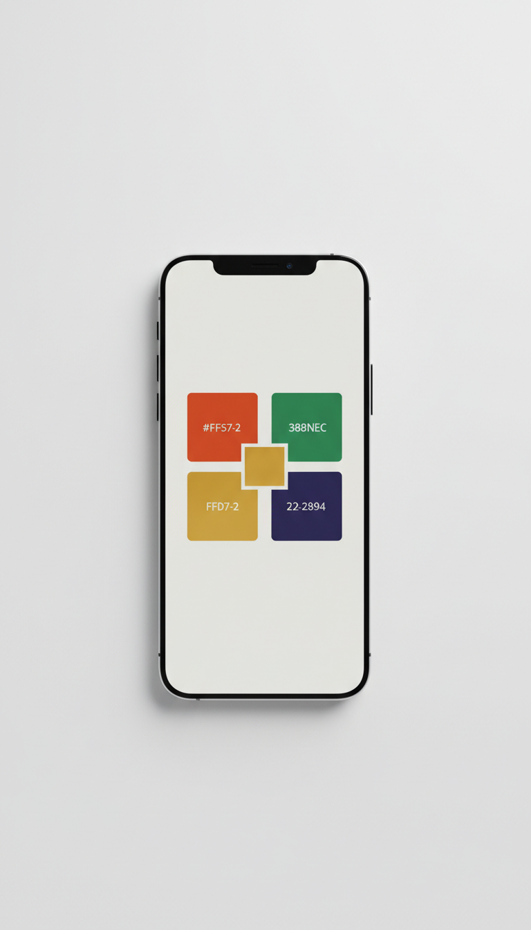 Smartphone de vote bois et natte tressée