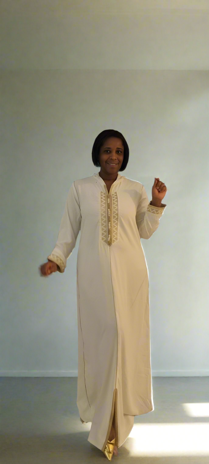 DJELLABA CAPUCHE NOURAH