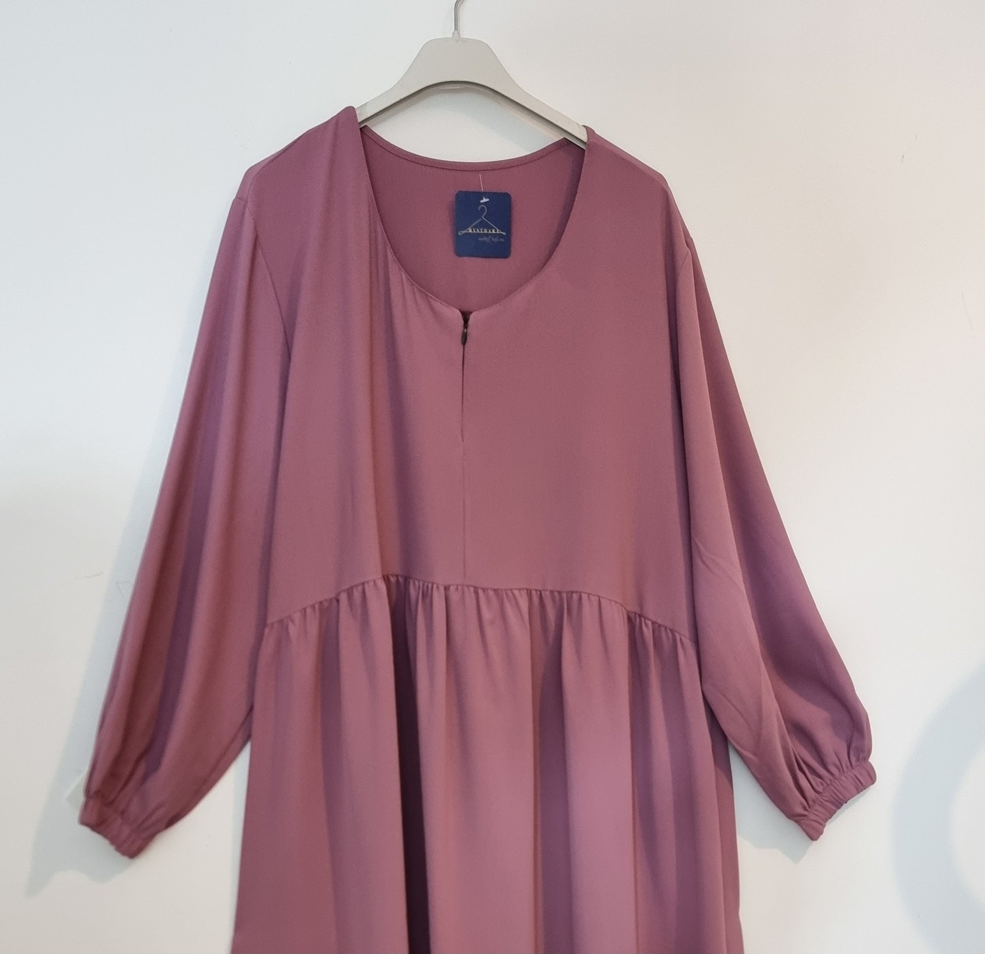 ROBE DE PRIÈRE SOIE DE MEDINE - MAUVE Mysthara