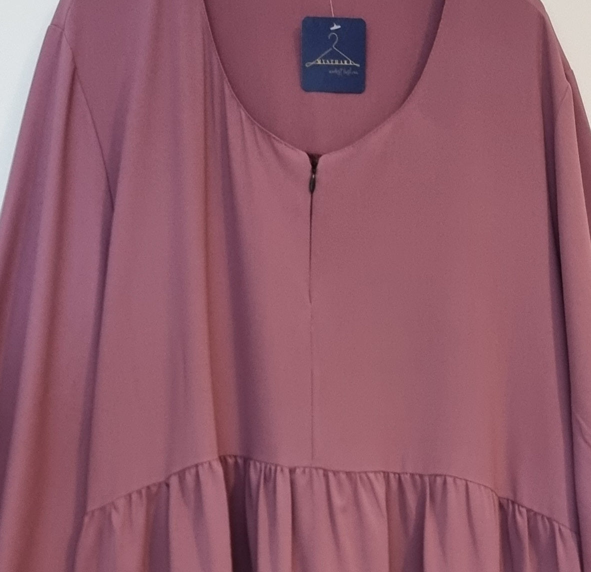 ROBE DE PRIÈRE SOIE DE MEDINE - MAUVE Mysthara
